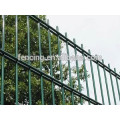 Hot dipped galvanized High strength steel Double Wire Fences